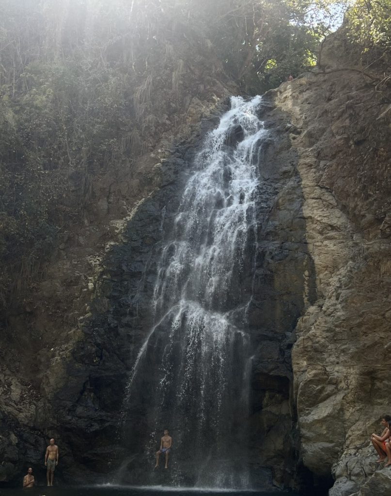 photo of waterfall in montezuma