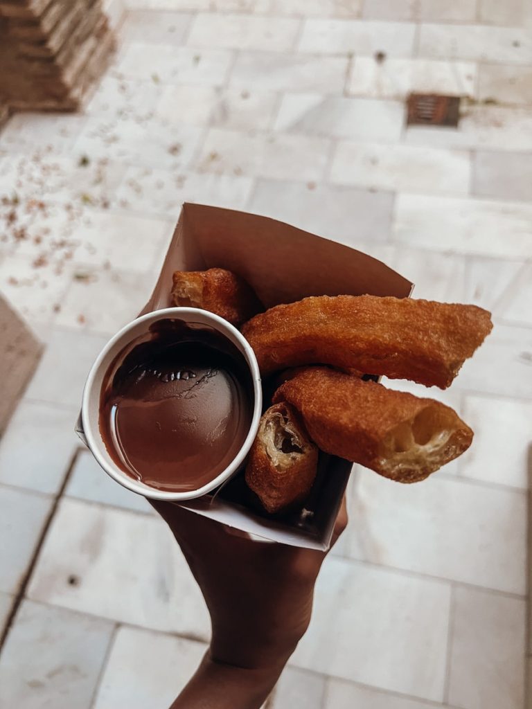 photo of churros a spanish traditionial dish