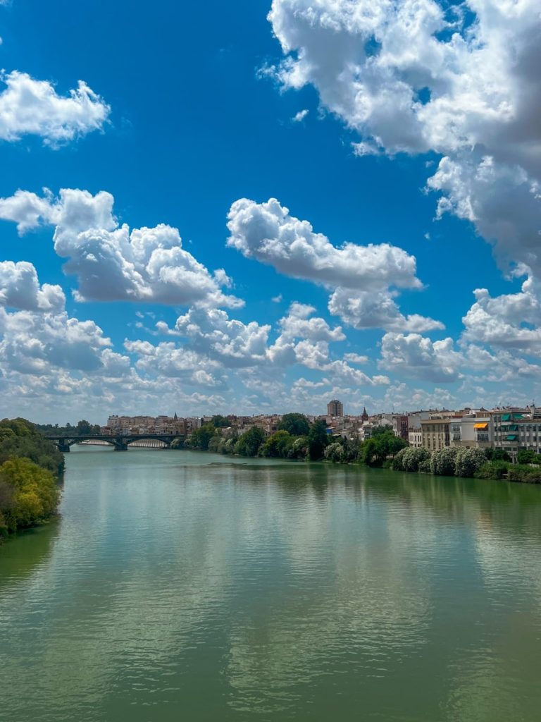 Photo of the Guadalquivir River in Sevilla Spain