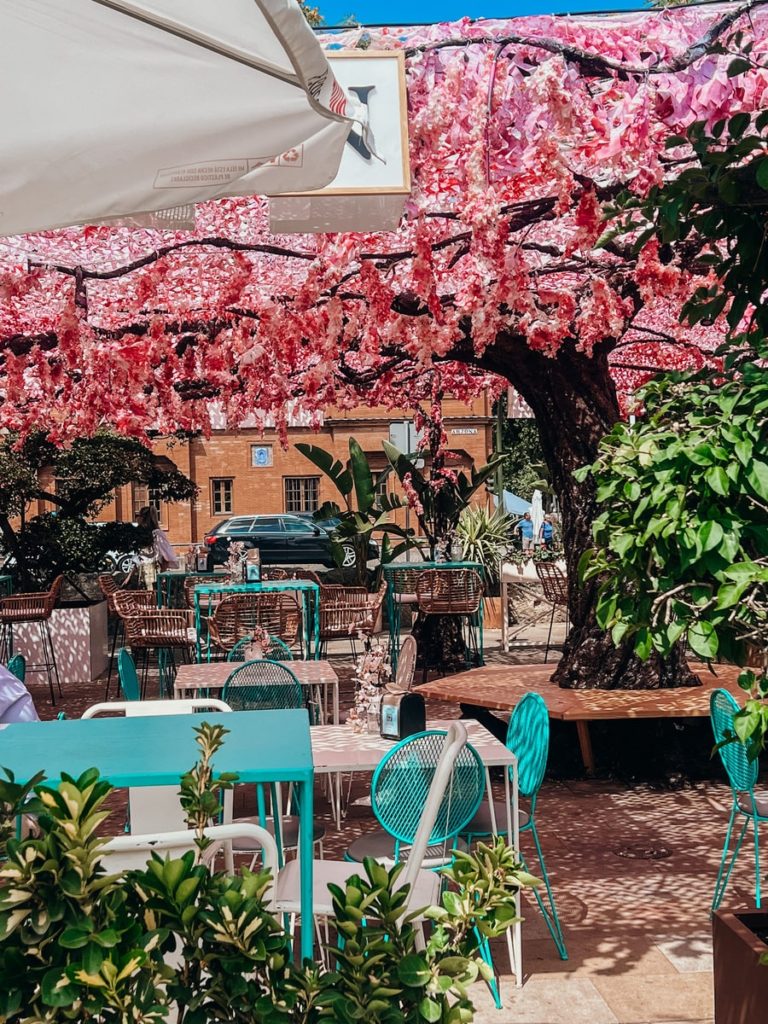 Photo of a bar at Mercado Lonja del Barranco in Sevilla Spain