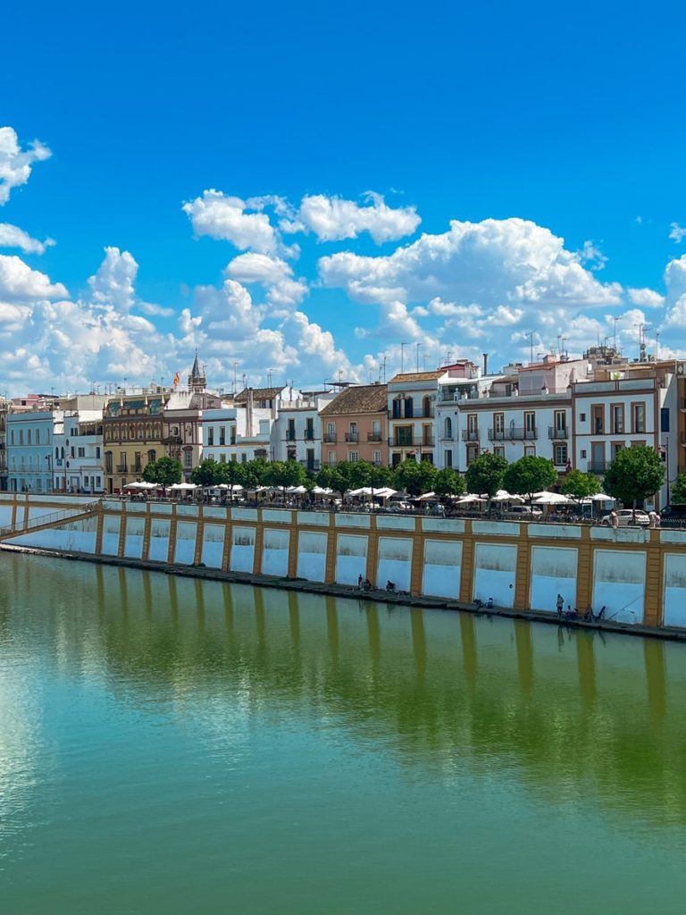 Photo of the neighbourhood of Triana in Sevilla Spain