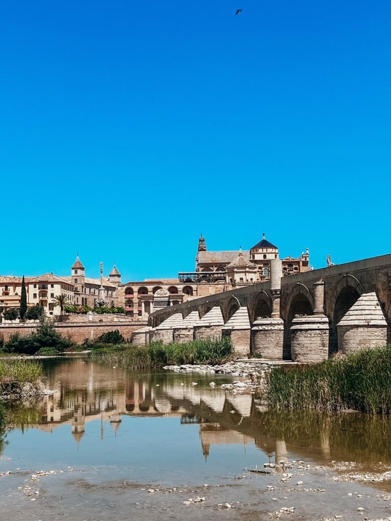 photo of roman bridge in cordoba