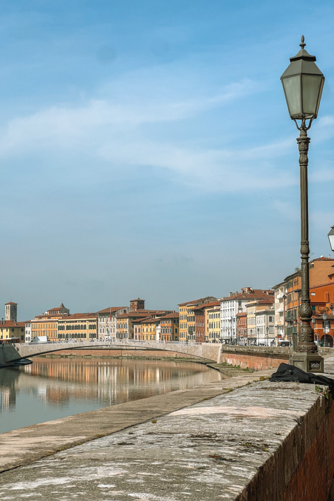 photo of riverside in Pisa